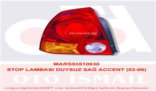 MARS- STOP LAMBASI DUYSUZ SAĞ ACCENT 03-06 9240225510 OEM: 9240225510 - MARS 510630 kodlu oto yedek parça görseli