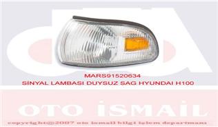MARS- SİNYAL LAMBASI DUYSUZ SAG HYUNDAI H100 9230243800 OEM: 9230243800 - MARS 520634 kodlu oto yedek parça görseli