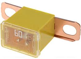 MTA 0475060 YAN AYAKLI SİGORTA 60 AMPER SARI  - MTA 2636 kodlu oto yedek parça görseli