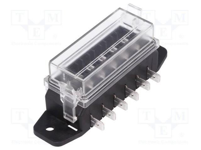 MTA 0100600 SİGORTA KUTUSU 6 LI DIŞTAN FİŞLİ  - MTA 2737 kodlu oto yedek parça görseli