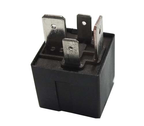 MTA 0603050 MİNİ RÖLE 12V 50 AMPER 4 FİŞLİ SİYAH OEM: 46520429 - MTA 3618 kodlu oto yedek parça görseli
