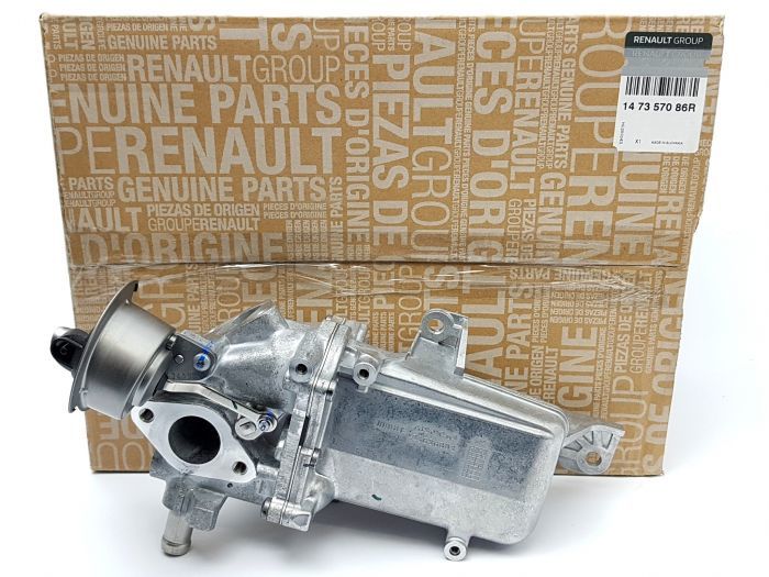 MY EGR SOĞUTUCU ÇİFT TURBO TRAFIC III-ESCAPE V-TALISMAN 1.6 R9M 147357086R-147353981R OEM: 147357086R-147353981R - MY 147357086R kodlu oto yedek parça görseli