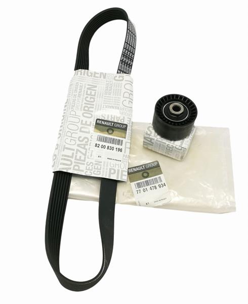 MY ALTERNATOR KAYIS KITI CLIO IV 12 SYMBOL III 13 SANDERO II 13 LOGAN II 12 1.2 D4F 7PK 1035MM OEM: 7701478934 - MY 7701478934 kodlu oto yedek parça görseli