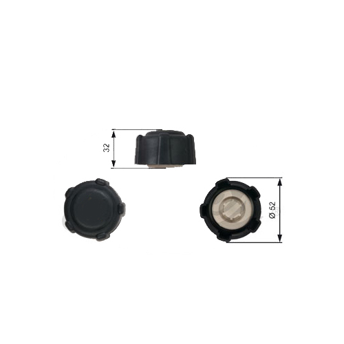 MY GENLEŞME KAVANOZ KAPAĞI KANGOO-CLIO III-IV-MEGANE II-III-FLUENCE-MASTER II-III-TRAFIC-LATITUDE-LOGAN 8200048024-21430AX300 OEM: 8200048024-21430AX300 - MY 8200048024 kodlu oto yedek parça görseli