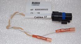 MY MANYETIK TUTUCU KABLO KITI THALIA-TWINGO II-KANGOO I-II-CLIO II-ESPACE I-IV-MASTER II-VELSATIS OEM: 8200300322 - MY 8200300322 kodlu oto yedek parça görseli