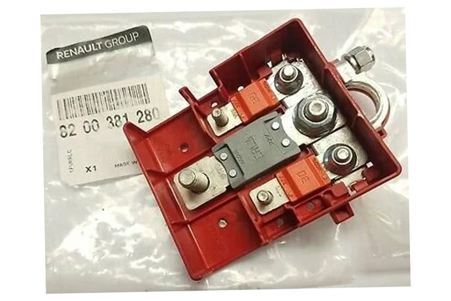 MY AKÜ KUTUP BAŞI MGN II AKU SIGORTA TABLASI xC 8200381280-8200169484 OEM: 8200381280-8200169484 - MY 8200381280 kodlu oto yedek parça görseli