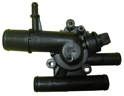 MY TERMOSTAT 89C KOMPLE / MÜŞÜRLÜ LAGUNA-KANGOO-TRAFIC 1.9dCi F9Q MEGANE 2.0 F4R 8200674368-8200074346-6001545350 OEM: 8200674368-8200074346-6001545350 - MY 8200674368 kodlu oto yedek parça görseli