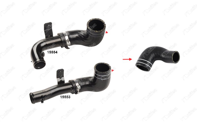 NIFEA TURBO HORTUMU OEM: 52029642 - NIFEA 15509 kodlu oto yedek parça görseli