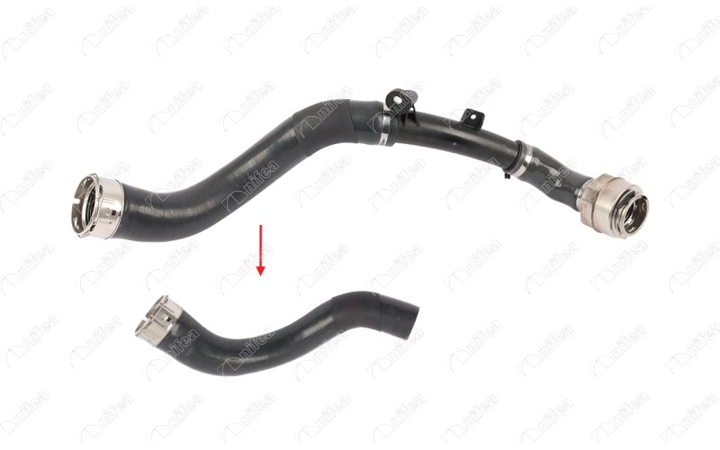 NIFEA TURBO HORTUMU NISSAN QASHQAI 1.3L DIG-T HR13DDT J12 21- OK İLE GÖSTERİLEN BÜYÜK HORTUM OEM: 144606UB0A - NIFEA 25657 kodlu oto yedek parça görseli