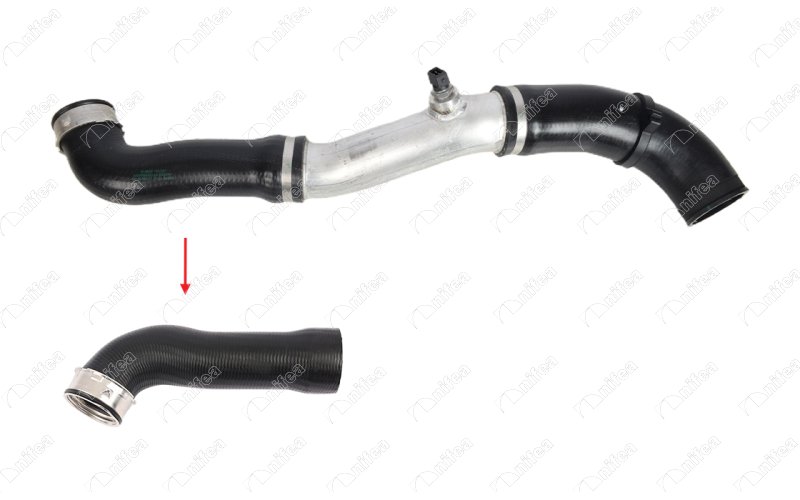 NIFEA TURBOSARJ HORTUMU SOL BMW E46 M47N ALT OEM: 11617799397 - NIFEA 35110 kodlu oto yedek parça görseli