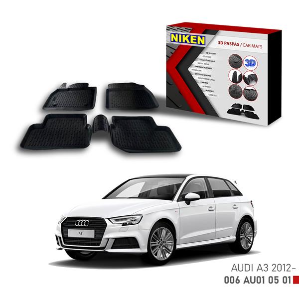 NIKEN 3D PASPAS AUDI A3 HB 2012-  - NIKEN 006AU010501 kodlu oto yedek parça görseli