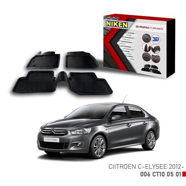 NIKEN 3D PASPAS CITROEN C-ELYSEE 2012- - NIKEN 006CT100501 kodlu oto yedek parça görseli