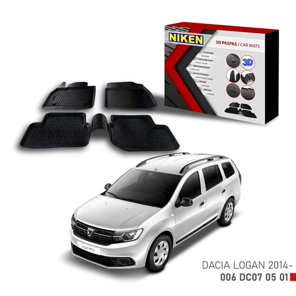 NIKEN 3D PASPAS DACIA LOGAN 2014-  - NIKEN 006DC070501 kodlu oto yedek parça görseli
