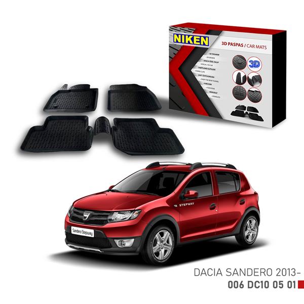 NIKEN 3D PASPAS DACIA SANDERO 2013- - NIKEN 006DC100501 kodlu oto yedek parça görseli