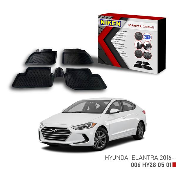 NIKEN 3D PASPAS HYUNDAI ELANTRA 2016-  - NIKEN 006HY280501 kodlu oto yedek parça görseli