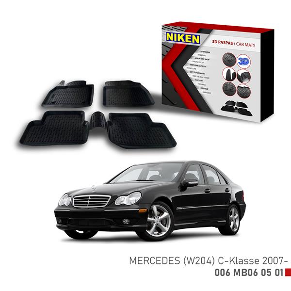 NIKEN 3D PASPAS MERCEDES W 204 C-Klasse 2007  - NIKEN 006MB060501 kodlu oto yedek parça görseli