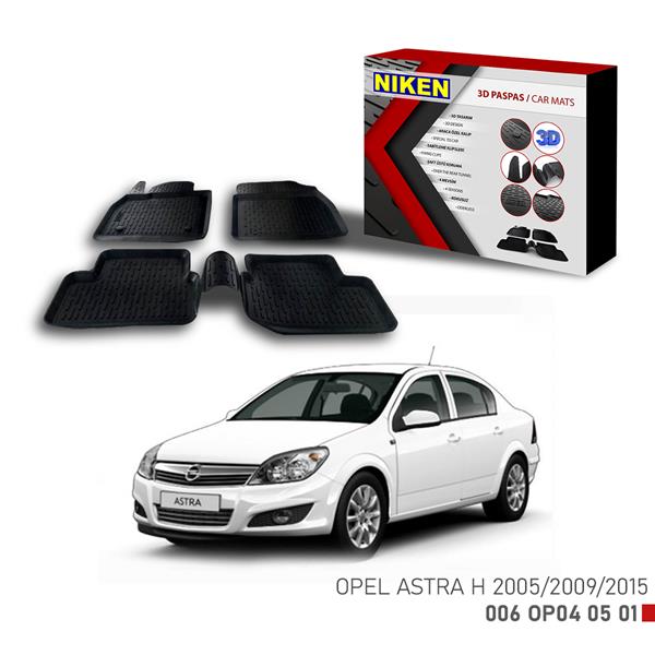 NIKEN 3D PASPAS OPEL ASTRA H 2005-2009-2015  - NIKEN 006OP040501 kodlu oto yedek parça görseli
