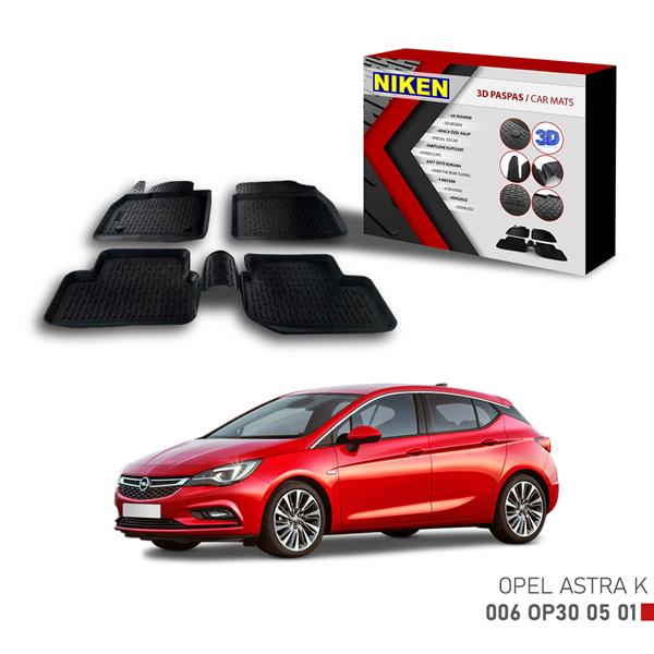 NIKEN 3D PASPAS OPEL ASTRA K 2016- - NIKEN 006OP300501 kodlu oto yedek parça görseli