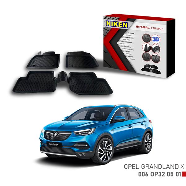 NIKEN 3D PASPAS OPEL GRANDLAND X  - NIKEN 006OP320501 kodlu oto yedek parça görseli