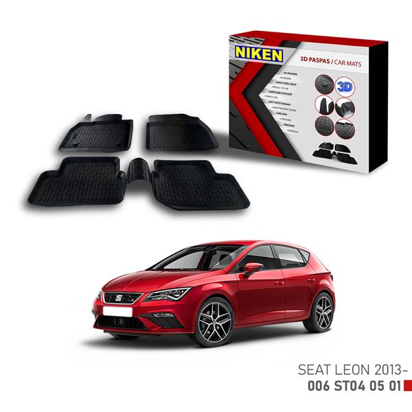 NIKEN 3D PASPAS SEAT LEON 2013-  - NIKEN 006ST040501 kodlu oto yedek parça görseli