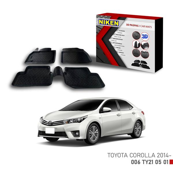 NIKEN 3D PASPAS TOYOTA COROLLA 2014-  - NIKEN 006TY210501 kodlu oto yedek parça görseli