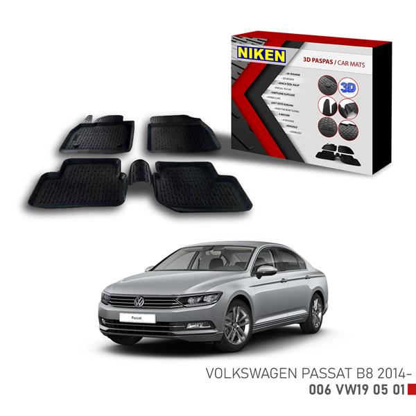 NIKEN 3D PASPAS VW PASSAT B8 2014-  - NIKEN 006VW190501 kodlu oto yedek parça görseli