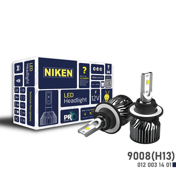 NIKEN AMPÜL LED XENON PRO SERISI 9008 H13 - NIKEN 0120031401 kodlu oto yedek parça görseli