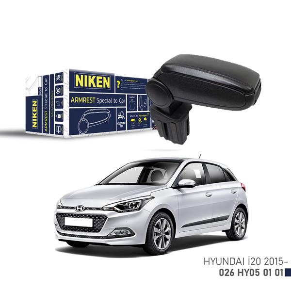 NIKEN ARACA ÖZEL KOL DAYAMA SİYAH HYUNDAI I20 15 - NIKEN 026HY050101 kodlu oto yedek parça görseli