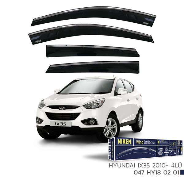 NIKEN KROMLU CAM RÜZGARLIĞI HYUNDAI IX35 2010- 4L  - NIKEN 047HY180201 kodlu oto yedek parça görseli