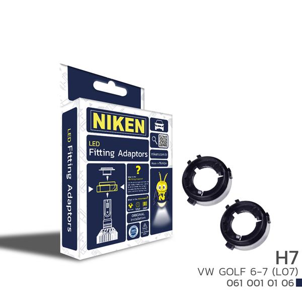 NIKEN LED FAR MONTAJ ADAPTÖRÜ H7 VW GOLF 6-7 - NIKEN 0610010106 kodlu oto yedek parça görseli