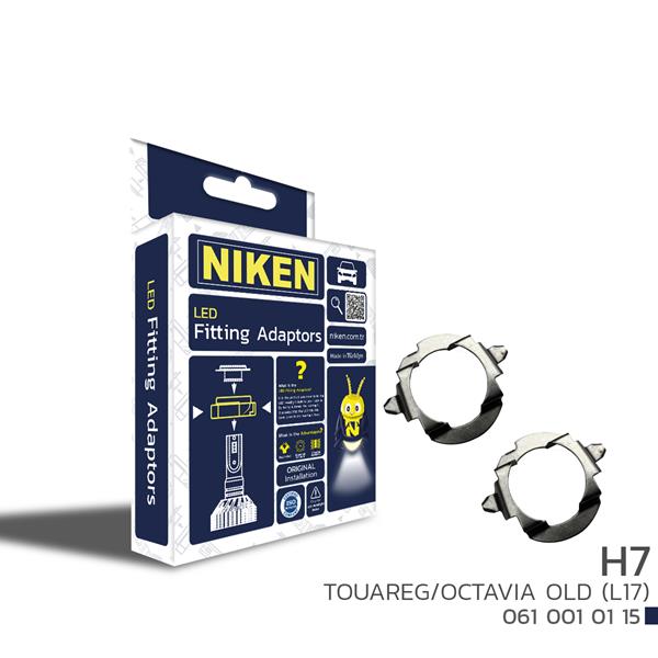 NIKEN LED FAR MONTAJ ADAPTÖRÜ H7 TOUAREG-OCTAVIA OLD-OPE  - NIKEN 0610010115 kodlu oto yedek parça görseli