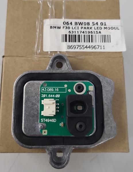 NIKEN BMW F30 LCI PARK LED MODUL 63117419615A OEM: 63117419615A - NIKEN 064BW085401 kodlu oto yedek parça görseli