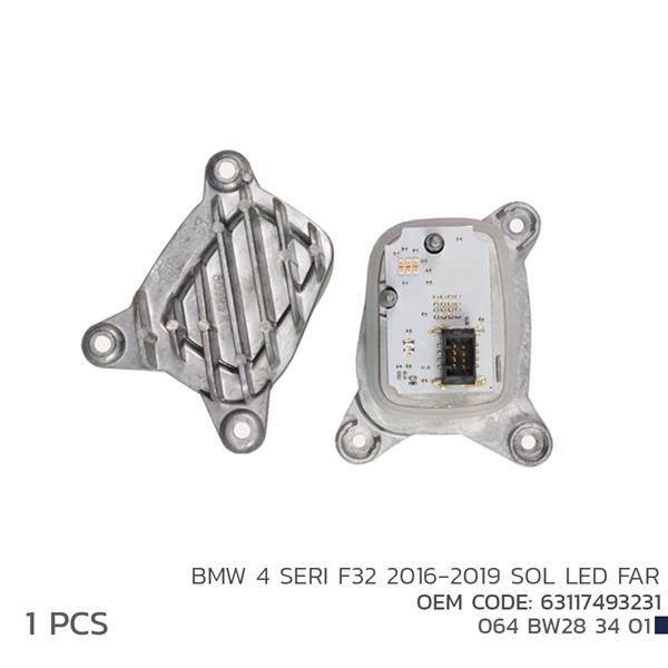 NIKEN BMW 4 SERI F32 2016-2019 SOL LED MODÜL 63117493231 OEM: 63117493231 - NIKEN 064BW283401 kodlu oto yedek parça görseli