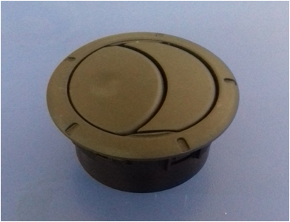 NUH KALORİFER IZGARASI DİFÜZÖR LOGAN I-II-SANDERO I-II-DUSTER-MASTER III OEM: 687606360R-6001547587-8200212480 - NUH 210001 kodlu oto yedek parça görseli