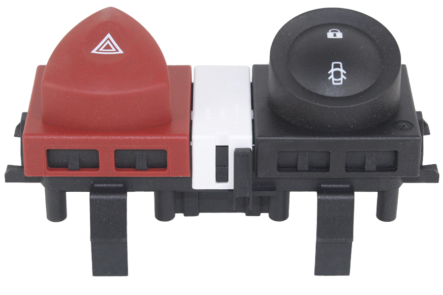 OEK DÖRTLÜ FLAŞÖR ANAHTARI MEGANE II 8200407415-8200095493 OEM: 8200407415-8200095493 - OEK 8200407415 kodlu oto yedek parça görseli