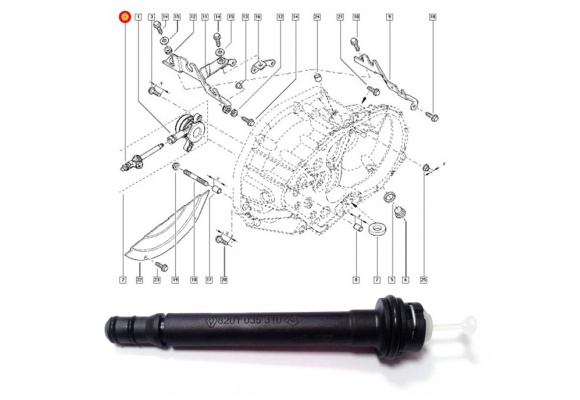 OEK HİDROLİK DEBRİYAJ RULMAN REKORU TRAFIC 8201035310 OEM: 8201035310 - OEK 8201035310 kodlu oto yedek parça görseli