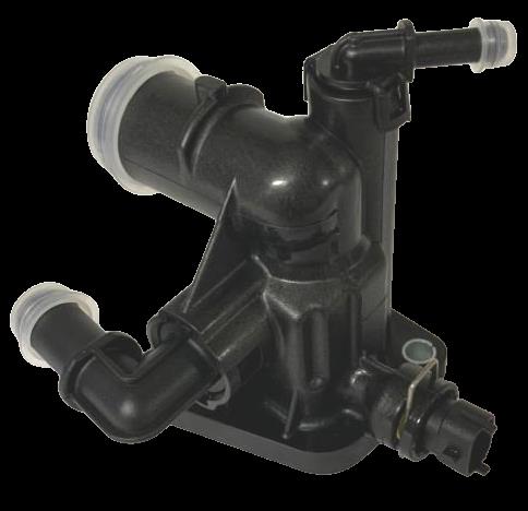 OES TERMOSTAT KOMPLE FIAT EGEA-DOBLO-FIORINO EURO 6 -1.3 MTJ 2016 BIPPER-NEMO 1.4 HDİ 2010 88 55233327 OEM: 55233327 - OES T104.03 kodlu oto yedek parça görseli