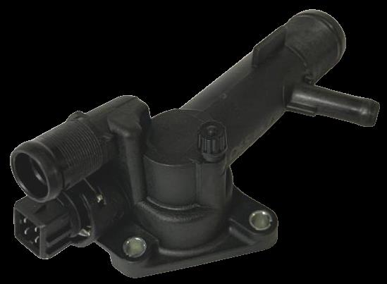 OES TERMOSTAT 89C KOMPLE LAGUNA-KANGOO-TRAFIC 1.9dCi F9Q MEGANE 2.0 F4R OEM: 8200674368-8200074346-6001545350 - OES T96.03 kodlu oto yedek parça görseli