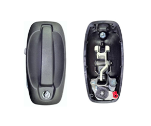 OMS DIŞ KAPI AÇMA KOLU ÖN SOL BIPPER-FIORINO-NEMO-YENİ DOBLO 9143.V1 OEM: 9143.V1 - OMS 115204 kodlu oto yedek parça görseli