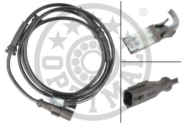 OPTIMAL ABS SENSORU ARKA SAG MERCEDES CITAN W415 12> . RENAULT KANGOO 08> OEM: A4159053000-8200441404-479502046R - OPTIMAL 06-S513 kodlu oto yedek parça görseli
