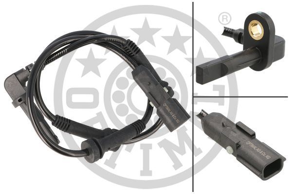 OPTIMAL ABS SENSÖRÜ ÖN SAĞ-SOL RENAULT CLIO IV 12> CAPTUR I 13> ZOE 14> OEM: 479101995R-479107405R-479102979R - OPTIMAL 06-S780 kodlu oto yedek parça görseli