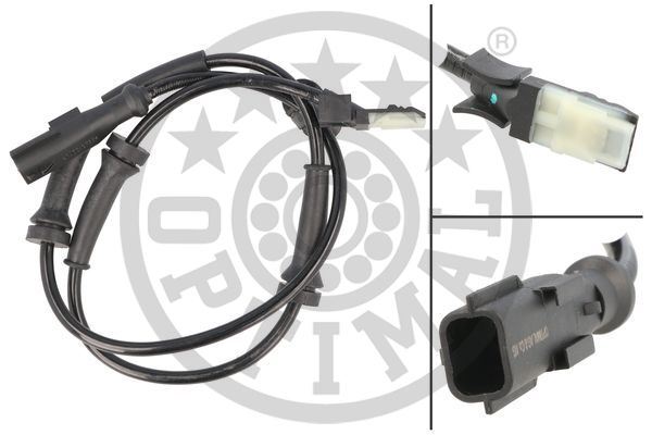 OPTIMAL ABS SENSORU ON MERCEDES CITAN W415 12> . RENAULT KANGOO 08> OEM: A4159052900-8200441401 - OPTIMAL 06-S798 kodlu oto yedek parça görseli