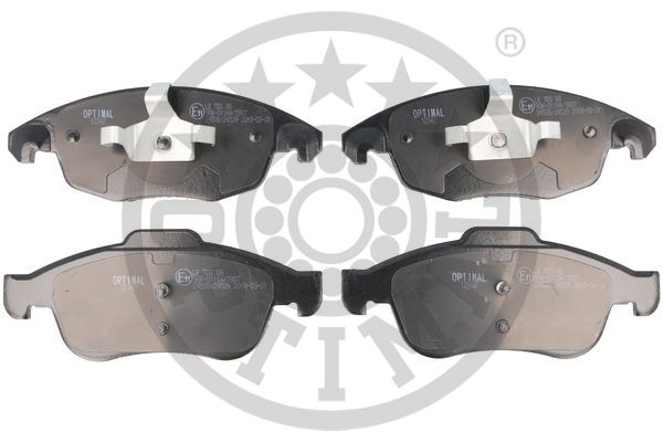 OPTIMAL ÖN BALATA C4 PICASSO 1.6 HDI 110hp 06 11 PARTNER 08 11 TEPE-BERLINGO 08 11 5008 09 DS4 DS5 OEM: 1647862480-4253.61-4254.13-4254.12 - OPTIMAL BP-12342 kodlu oto yedek parça görseli
