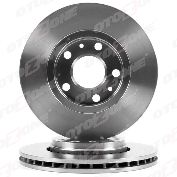 OTOZONE ÖN FREN DİSKİ MEGANE III 09 FLUENCE 09 DUSTER 10 EXPRESS 21 JUKE F16 19 1.5 dCi 280x24x5DL 1.0TCe 1.6-2.0-1.5 dCi OEM: 402067902R-402060010R-402064151R - OTOZONE BD1004 kodlu oto yedek parça görseli