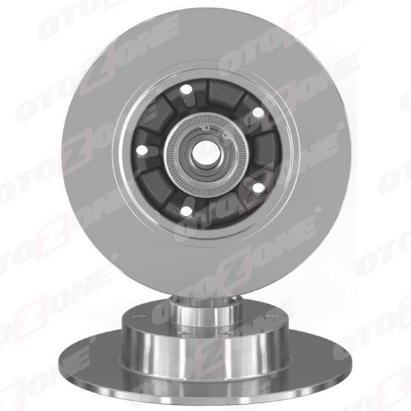 OTOZONE ARKA FREN AYNASI RULMANLI RENAULT MEGANE III 09 FLUENCE 09 CLIO IV 12 SCENIC III 09 260x8x5DELİK 432001539R-432001868R-432007595R OEM: 432001539R-432001868R-432007595R - OTOZONE BD1005 kodlu oto yedek parça görseli