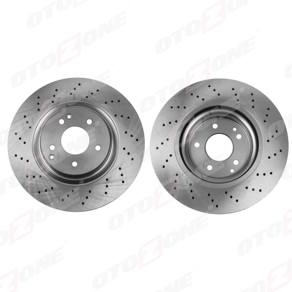 OTOZONE FREN DISKI ON MERCEDES W203 CL203 S203 C209 A209 R171 AMG SPOR TIP OEM: A2034211312 - OTOZONE BD6073 kodlu oto yedek parça görseli