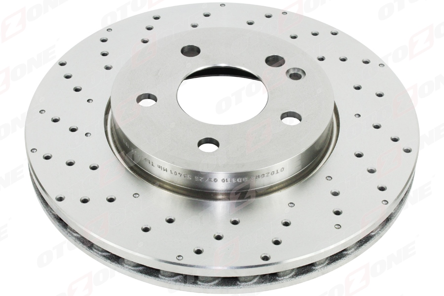 OTOZONE FREN DISKI ON MERCEDES W176 W246 C117 X117 X156 OEM: A2464212512 - OTOZONE BD6110 kodlu oto yedek parça görseli