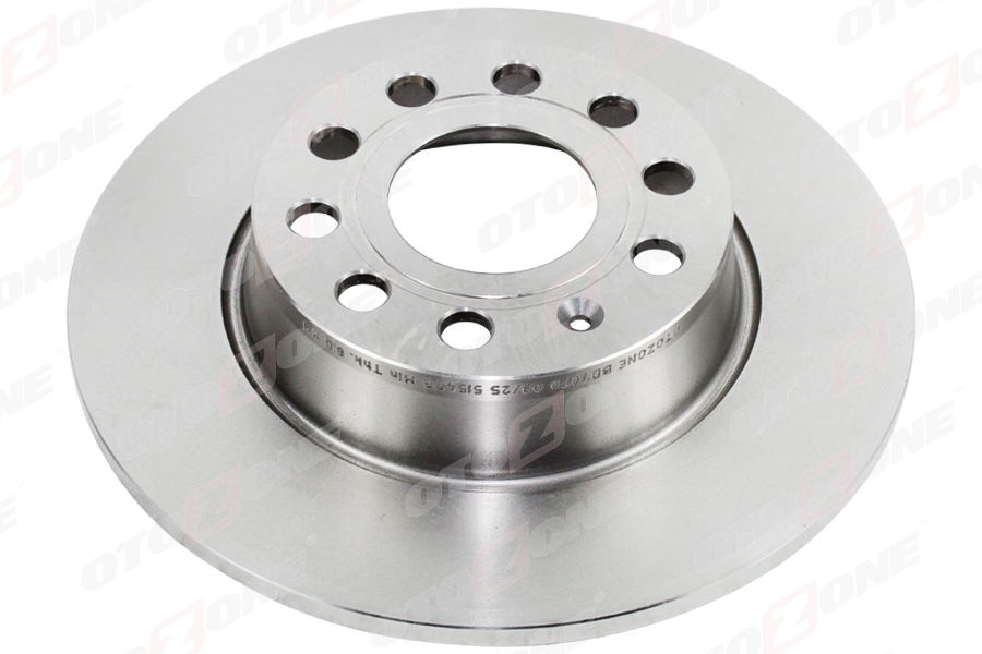 OTOZONE ARKA FREN DISKI DELIKLI-272X10 5 112 CADDY 11>GOLF 09>PASSAT 13-15 A3 09>SEAT LEON 13>OCTAVIA 09> OEM: 5Q0615601D - OTOZONE BD7070 kodlu oto yedek parça görseli