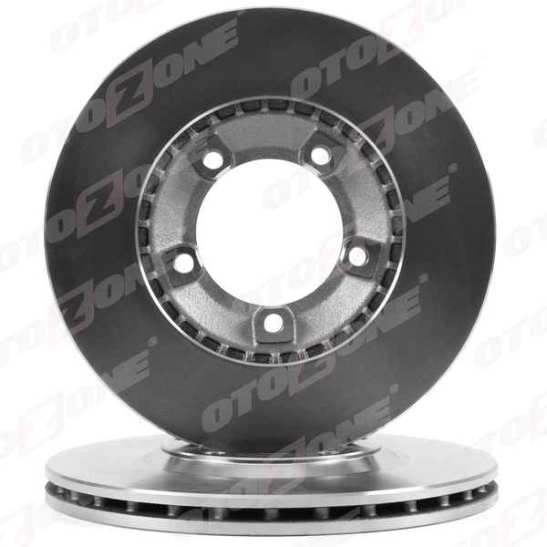 OTOZONE ÖN FREN DİSKİ HAVA KANALLI HYUNDAI H100 2.5L D4BA D4BF 4D55 4D56 PANELVAN 94-05 / 2.6L D4BB KAMYON ET 96-03 253 çap x 5 bijon - Adet disk fiyatıdır OEM: 5812944010 - OTOZONE BD8014 kodlu oto yedek parça görseli
