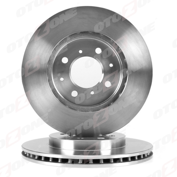 OTOZONE ÖN FREN DİSKİ HAVA KANALLI HONDA JAZZ 1.4L L13A GD1 kasa 02-07 / CITY 1.4L L13Z1 GM1 kasa 08- 258 çap x 4 bijon - Adet disk fiyatıdır OEM: 45251SAAG50 - OTOZONE BD9007 kodlu oto yedek parça görseli